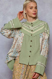 Sage Meadow Button Up