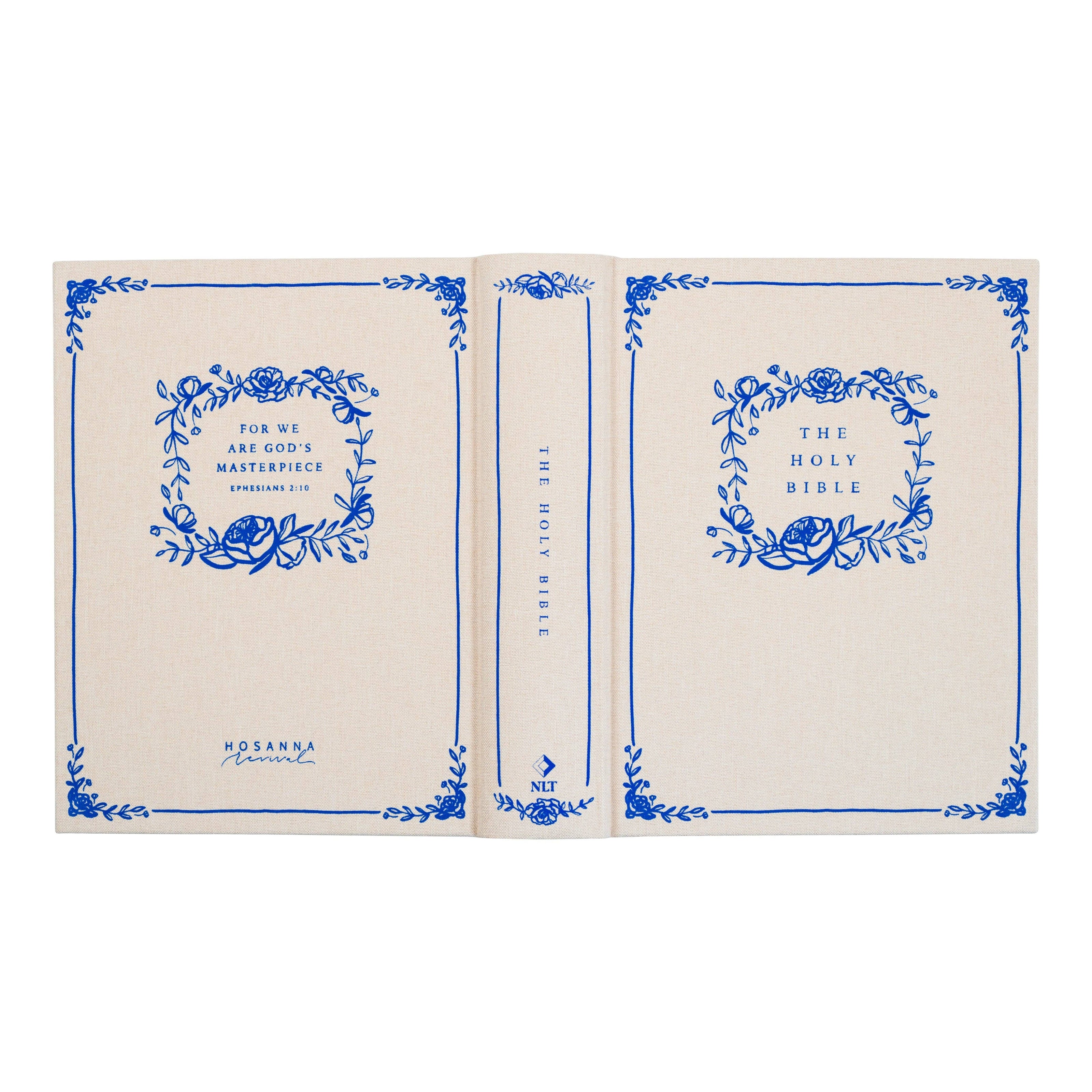 NLT Notetaking Bible - Linen Sky