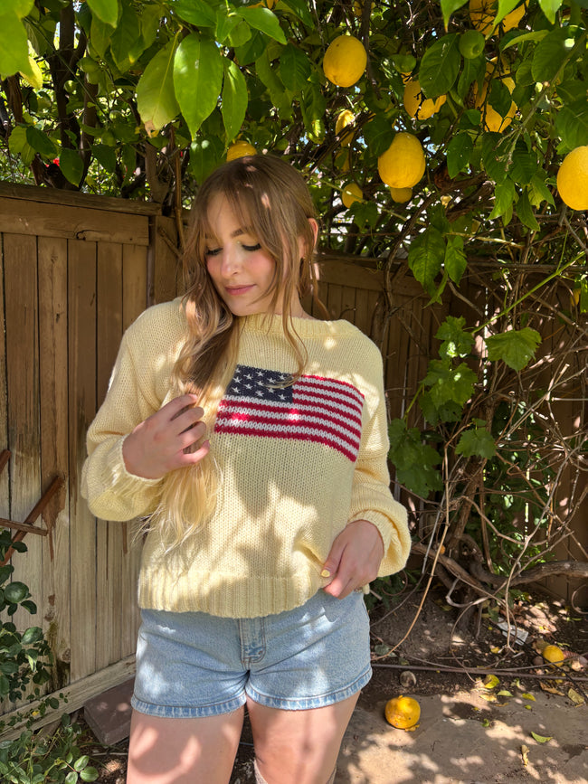 Americana Butter Knit
