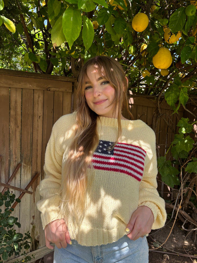 Americana Butter Knit