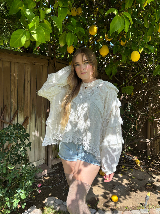 Vintage Romance Boho Blouse