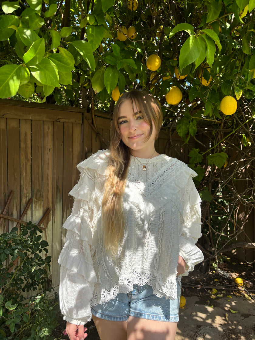 Vintage Romance Boho Blouse