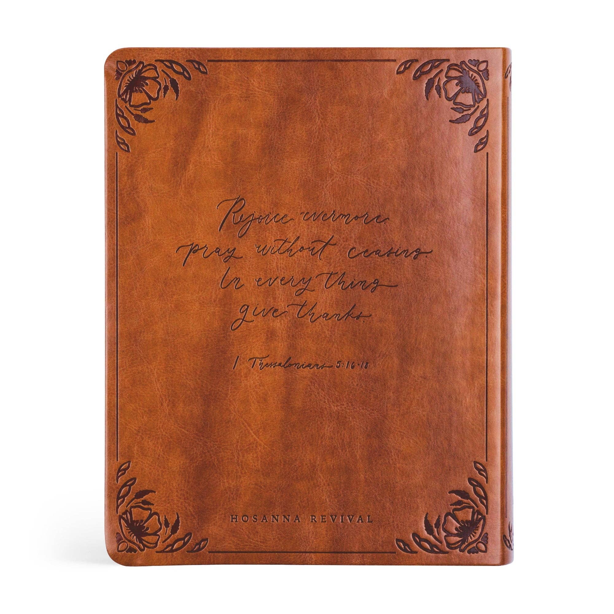KJV Large Print Notetaking Bible - Vintage Wildflower