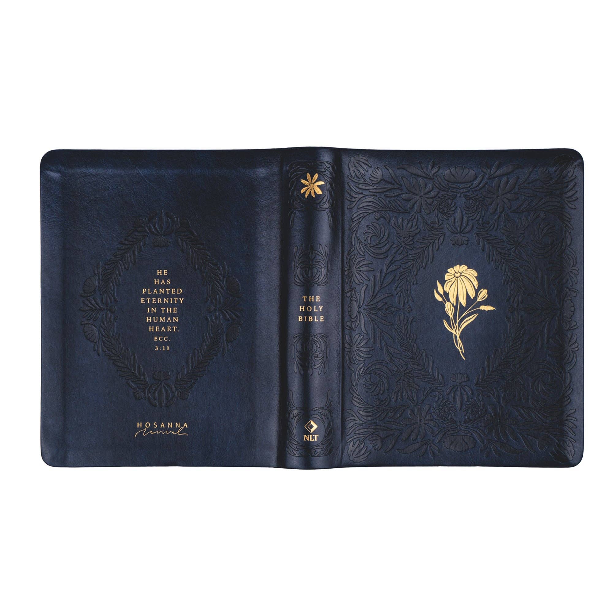 NLT Notetaking Bible - Midnight