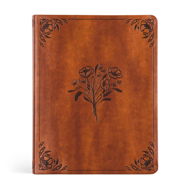 KJV Large Print Notetaking Bible - Vintage Wildflower