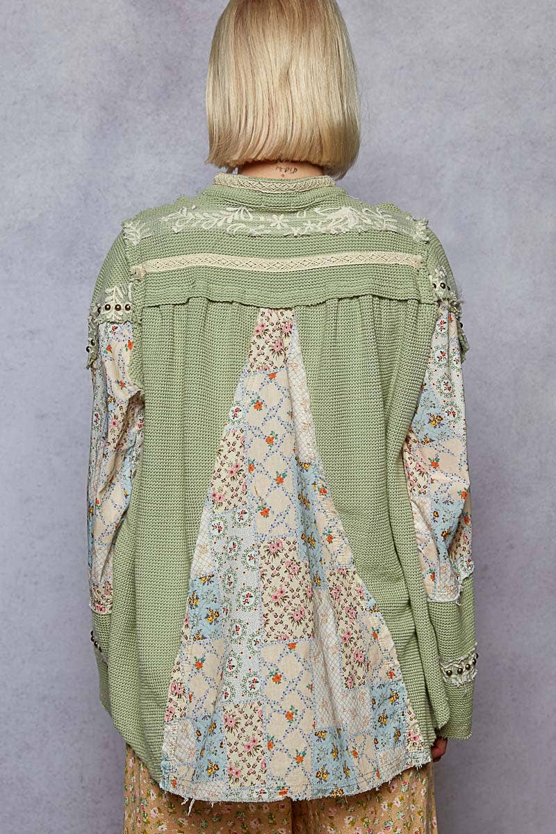 Sage Meadow Button Up